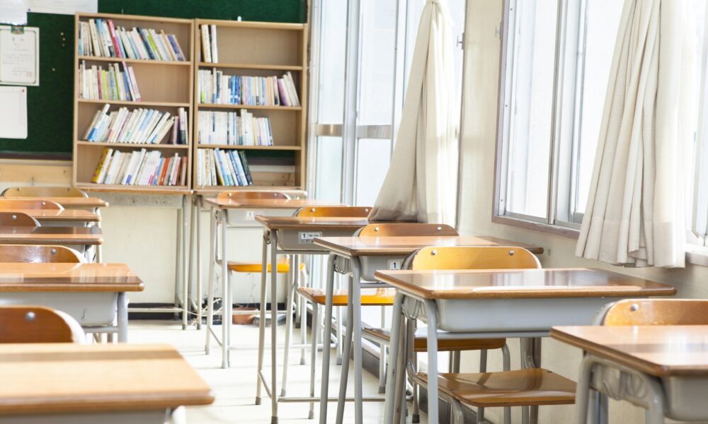 Interno di un'aula scolastica