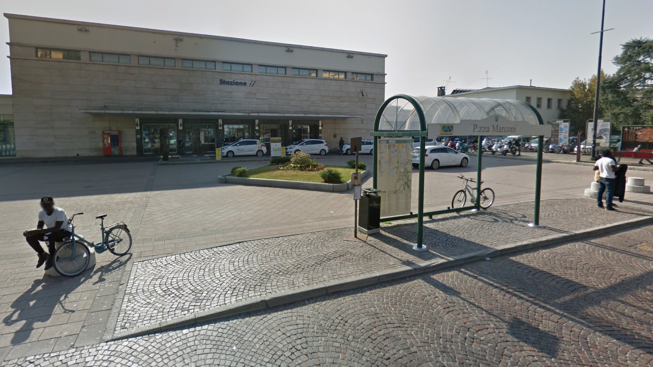 Streetview piazza Marconi Asti Stazione