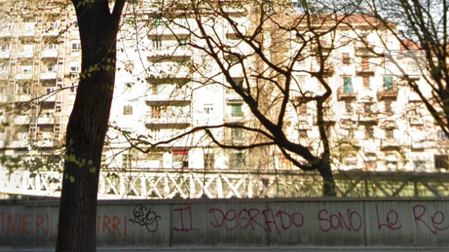 Ponte del carbone via Priocca Torino