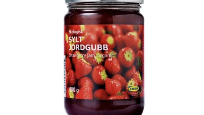 marmellata di fragole Sylt Jordgubb Ikea