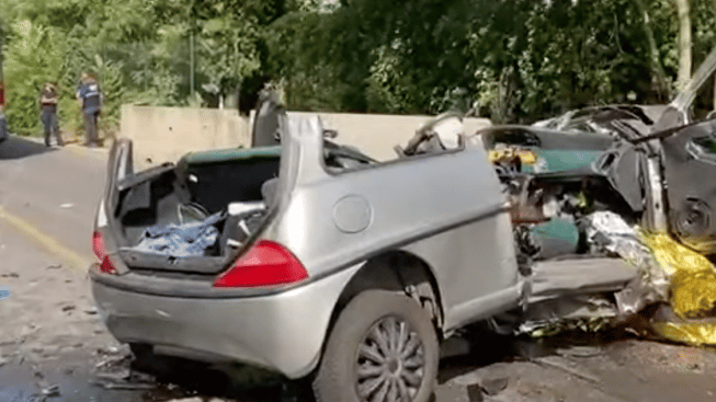incidente corso casale lancia ypsilon