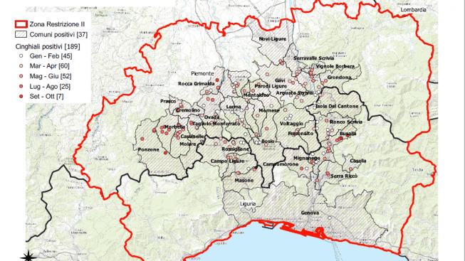 mappa-peste-suina-piemonte-liguria-4-novembre