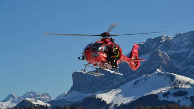 Aiut Alpin Dolomites elicottero