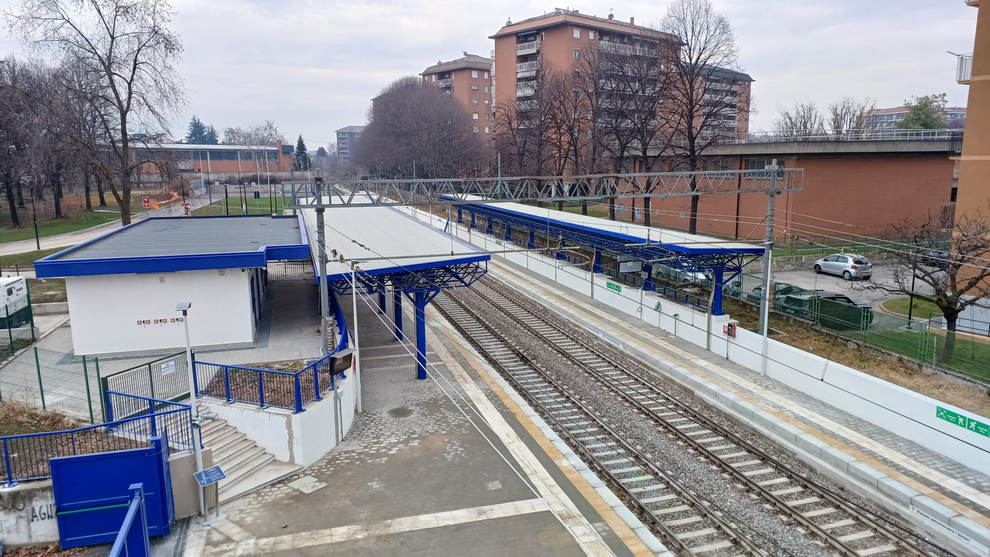 stazione rigola-stadio della ferrovia torino-ceres