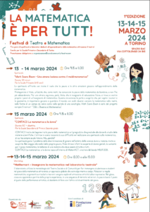 programma festival del teatro e della matematica