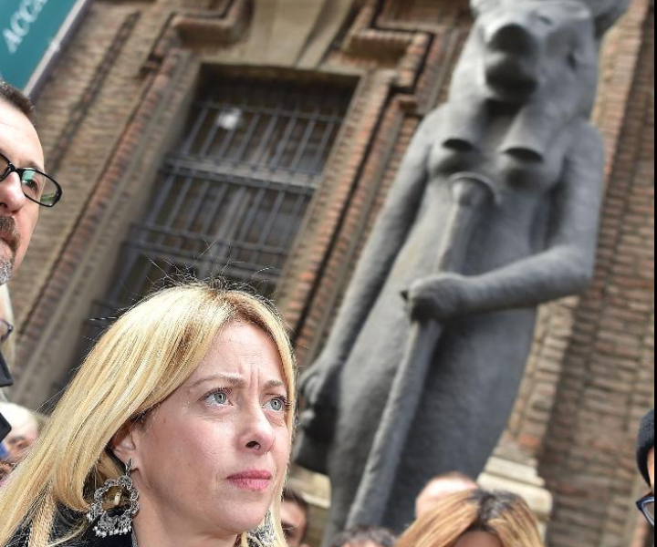 Giorgia Meloni a Torino