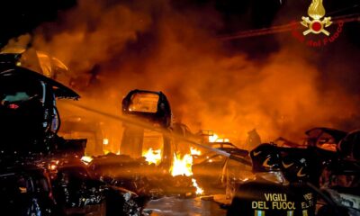 Incendio Carmagnola