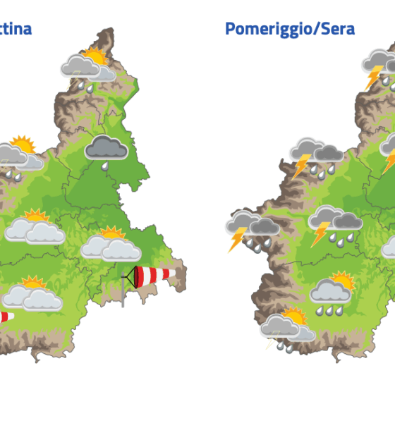 temporali Piemonte 2 giugno