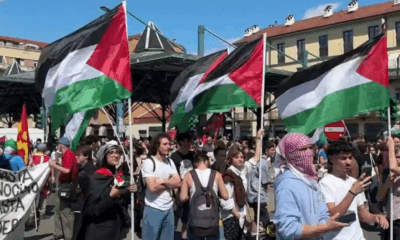 manifestazione Palestina Torino