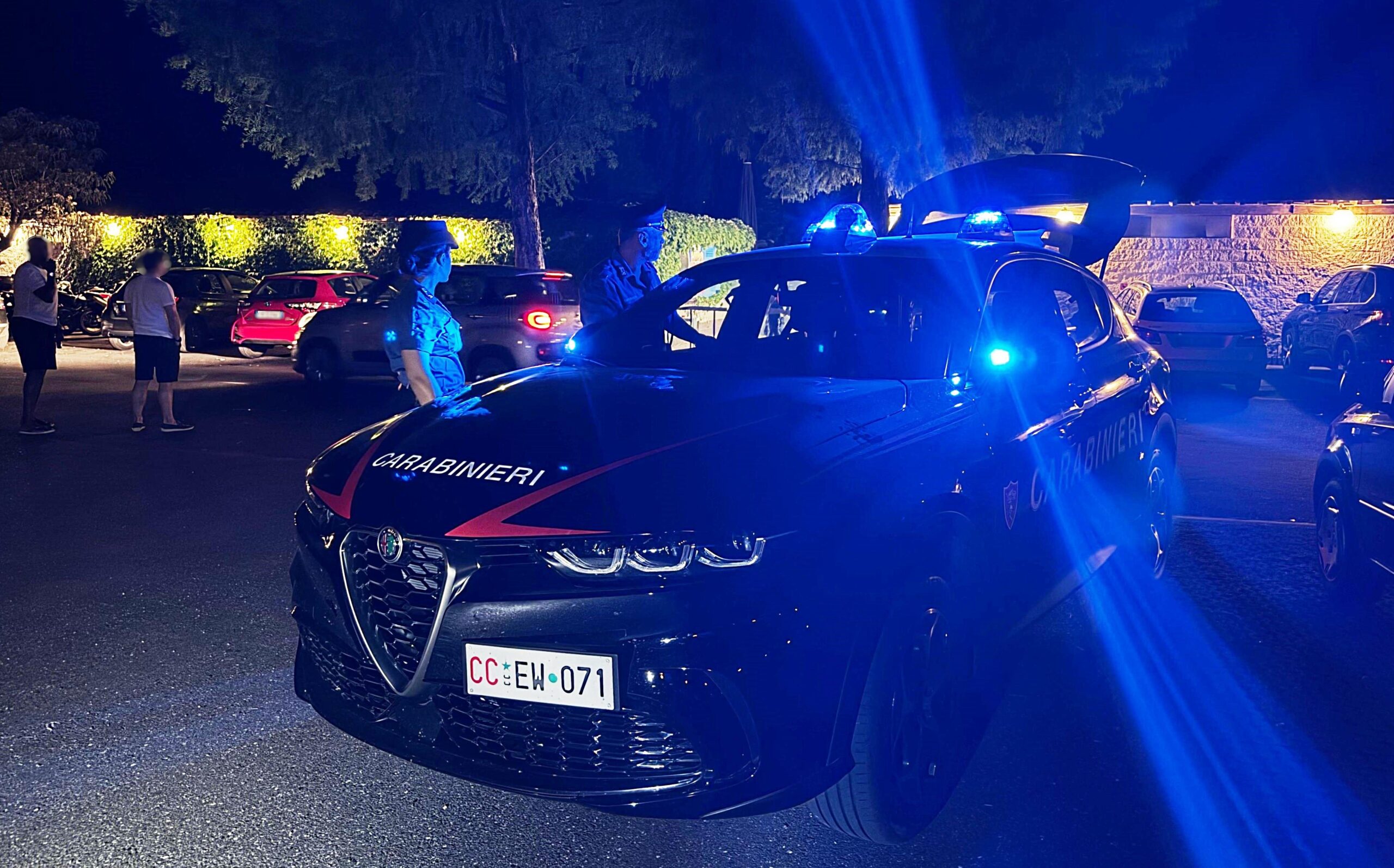 carabinieri notte